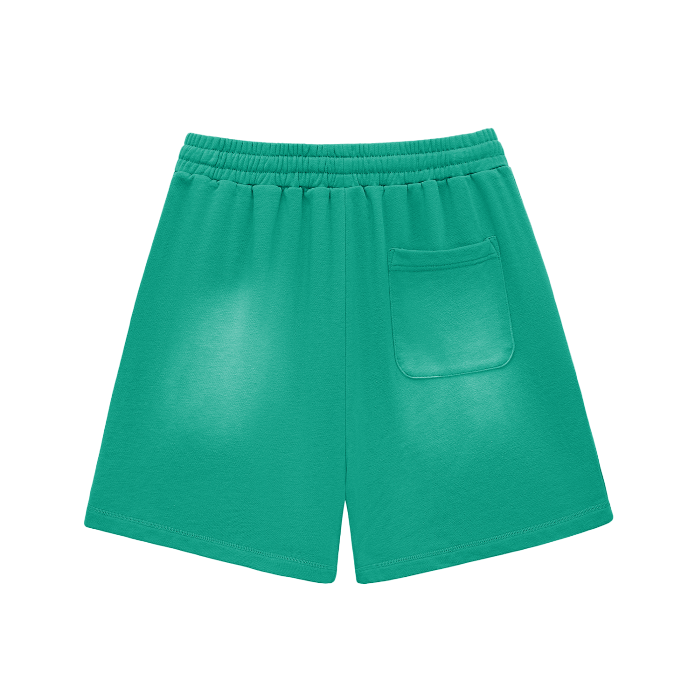 Humble Crown Vision Sun Fade Raw Edge Cotton Shorts