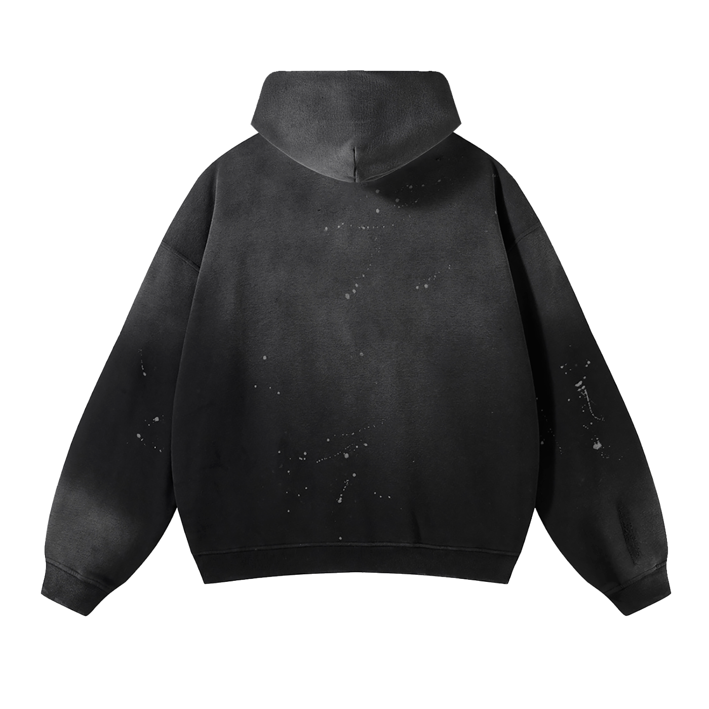God is good Wash Frayed Fleece Hoodie - 360 GSM