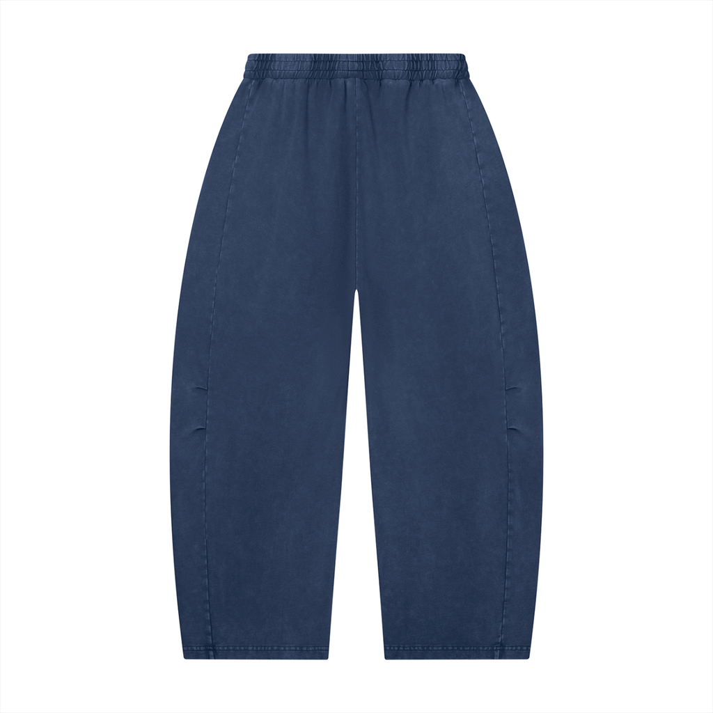 Humble Crown Mineral Wash Barrel Leg Pants