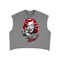 Humble Crown am Tea French Terry Boxy Tank Top