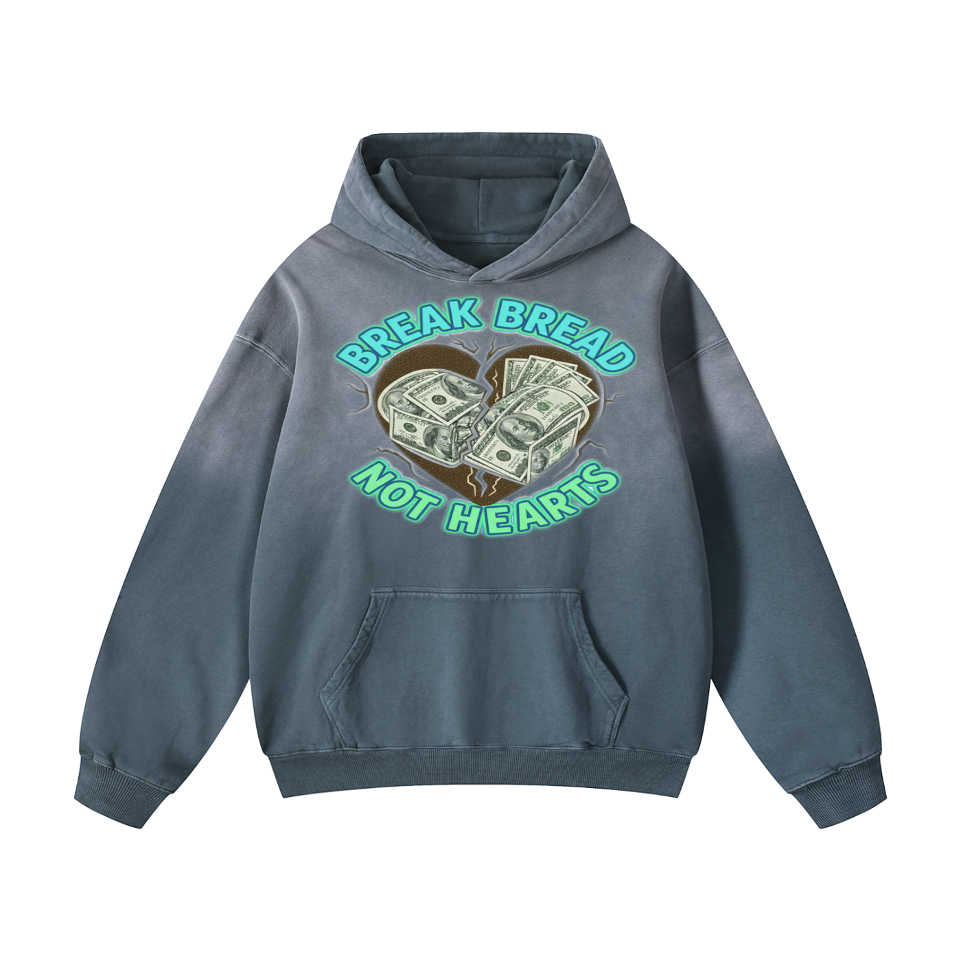 Break BreadHeavyweight Sunfade Oversized Hoodie