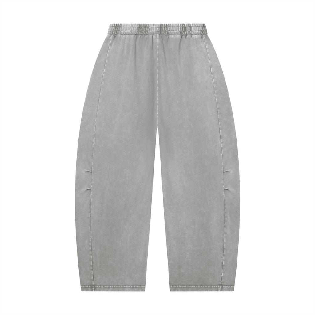 Humble Crown Mineral Wash Barrel Leg Pants