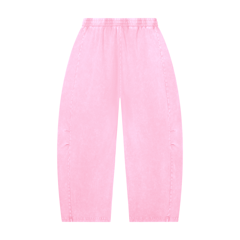 Humble Crown Mineral Wash Barrel Leg Pants
