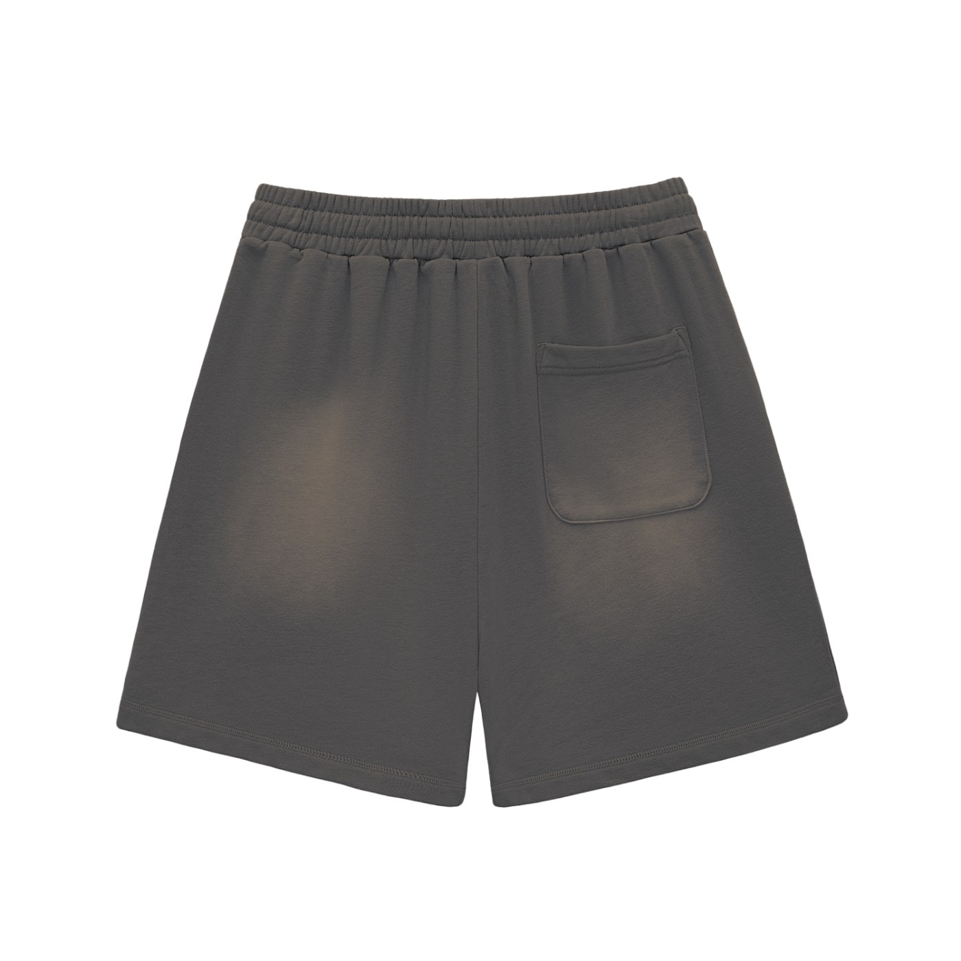 Humble Crown Vision Sun Fade Raw Edge Cotton Shorts