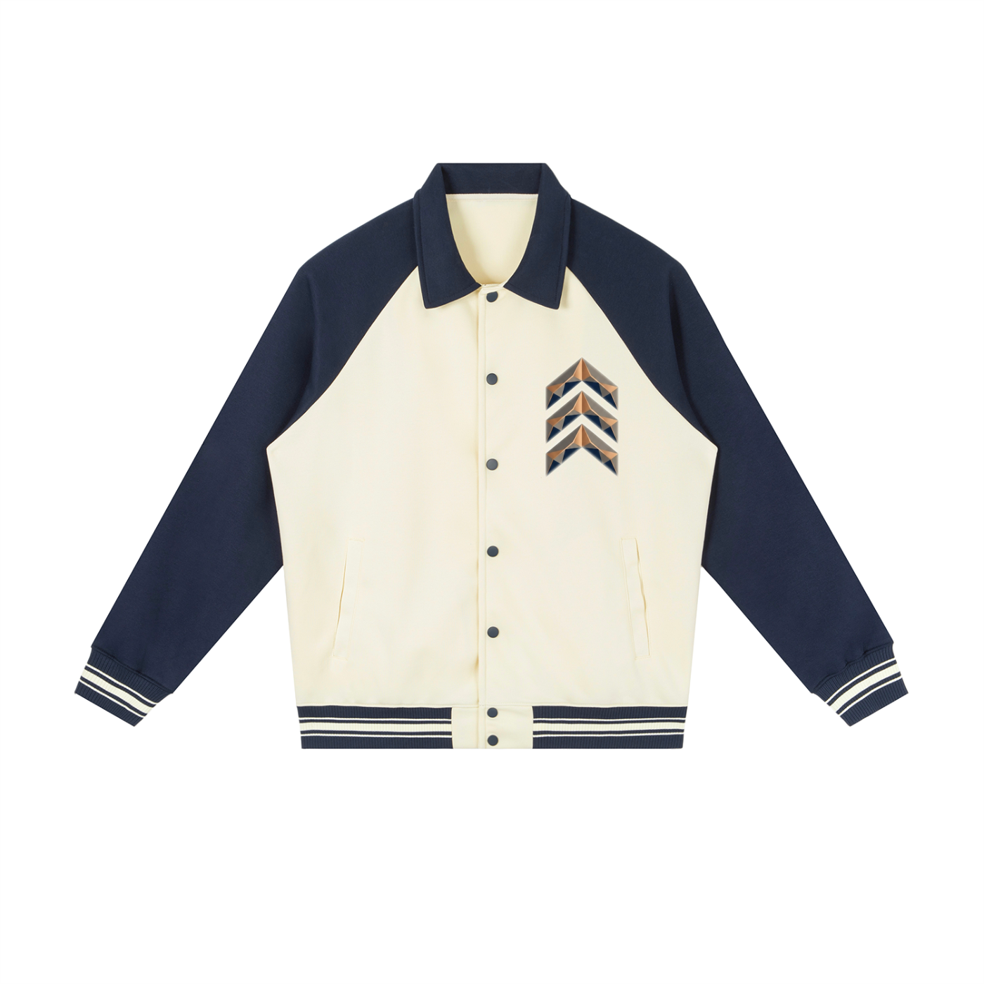 Humble Crown Bag Godz Raglan Sleeve Baseball Jacket