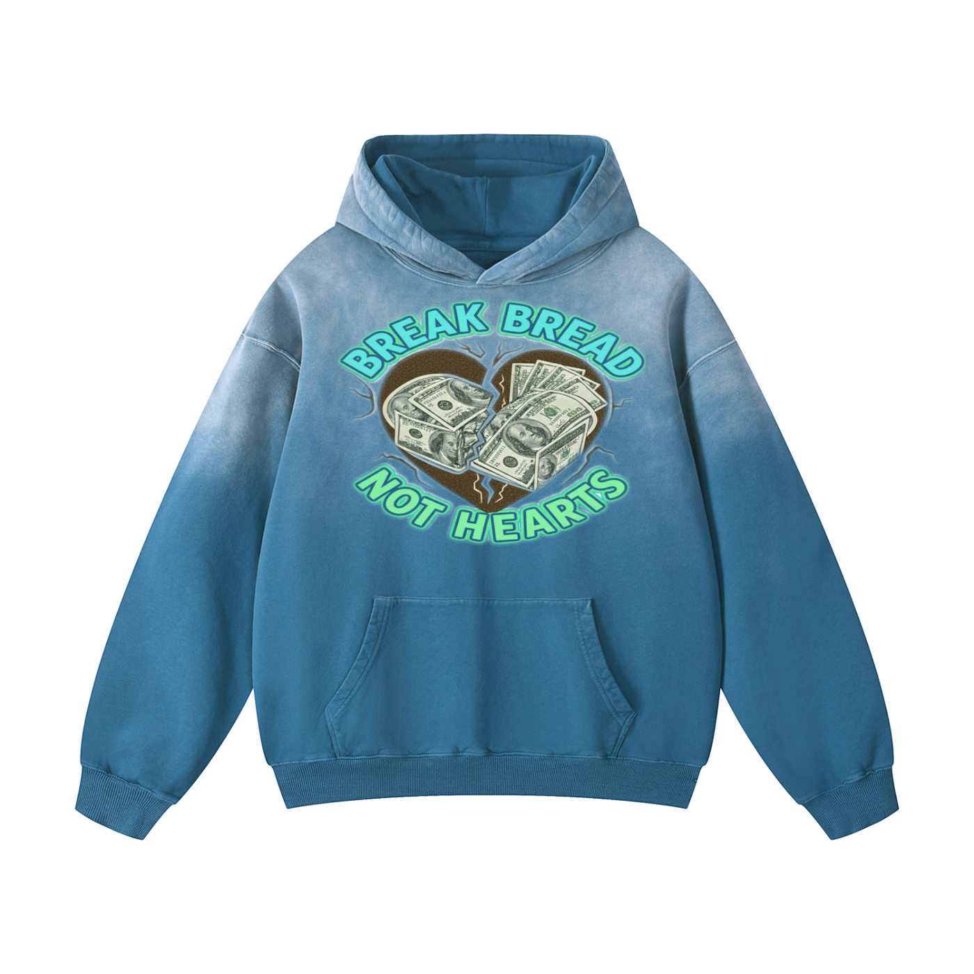 Break BreadHeavyweight Sunfade Oversized Hoodie