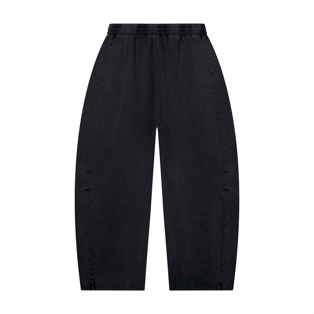 Humble Crown Mineral Wash Barrel Leg Pants